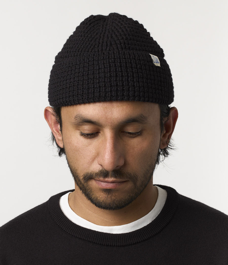 Black Men Merz B. Schwanen MWBN06 sturdy Beanie | MERZ5289360